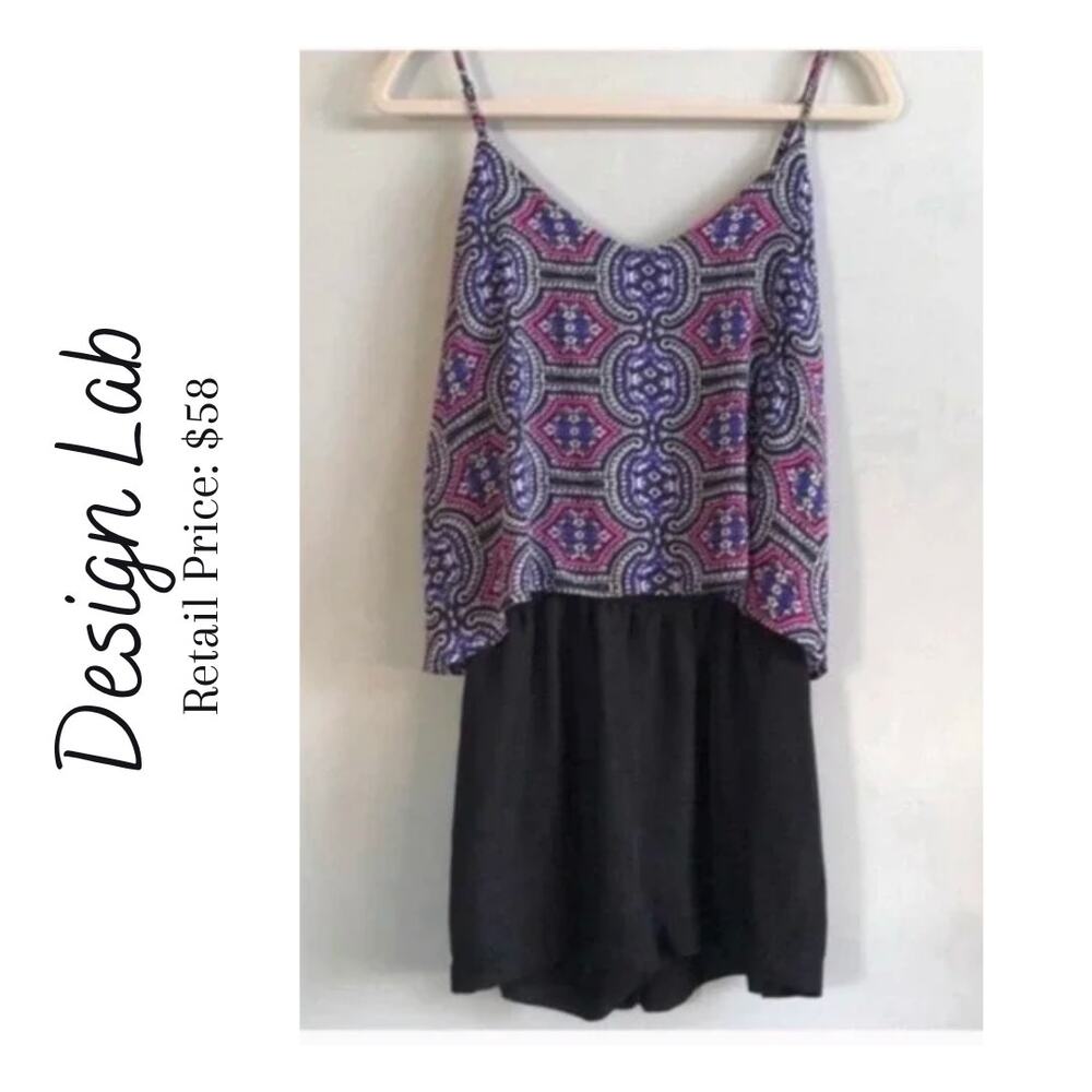 NEW NEVER WORN Colorful Medallion Print Romper